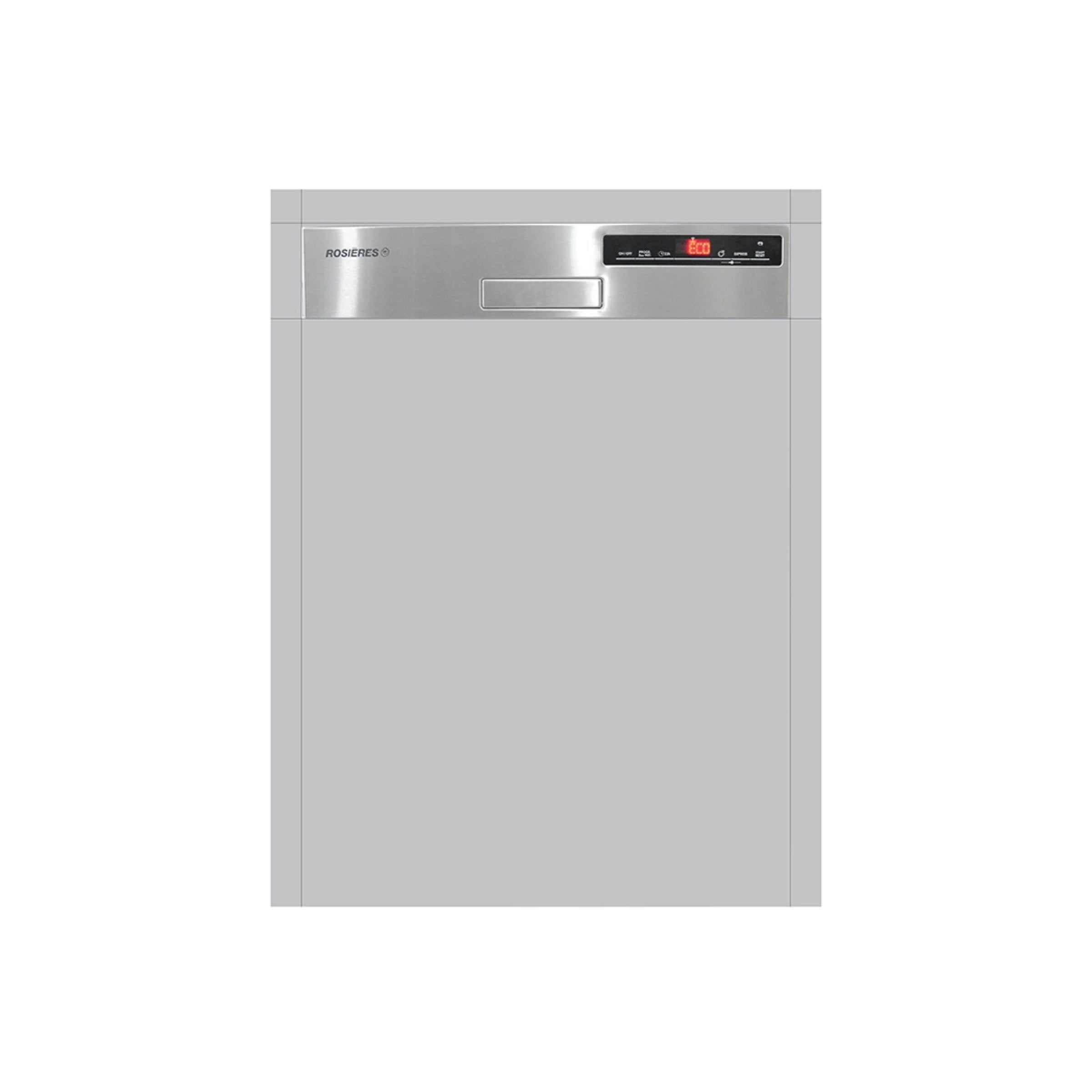 Máy rửa bát bán âm 16 bộ Rosières RDSN 2D622PX-47E trắng